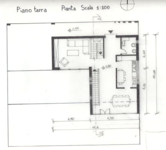 pianta 1:100 piano terra
